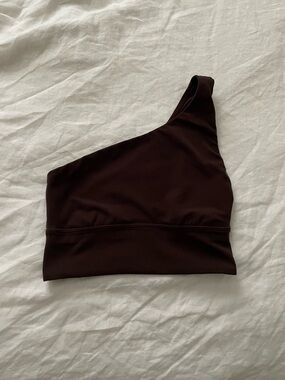lululemon athletica One-Shoulder Crop Sports Bra
